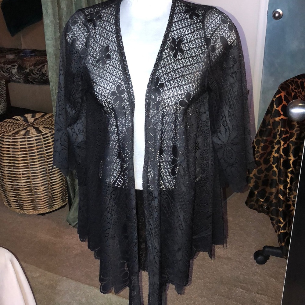 Lady's Black Cover Up
